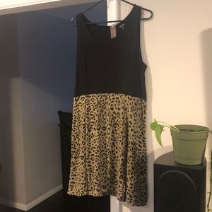 Apt 9 Sleeveless Cheetah print dress